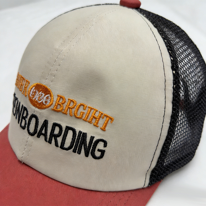 Men's Women's Skateboard Style Trucker Cap Embroidery Mesh Adjustable Curved Brim Hat