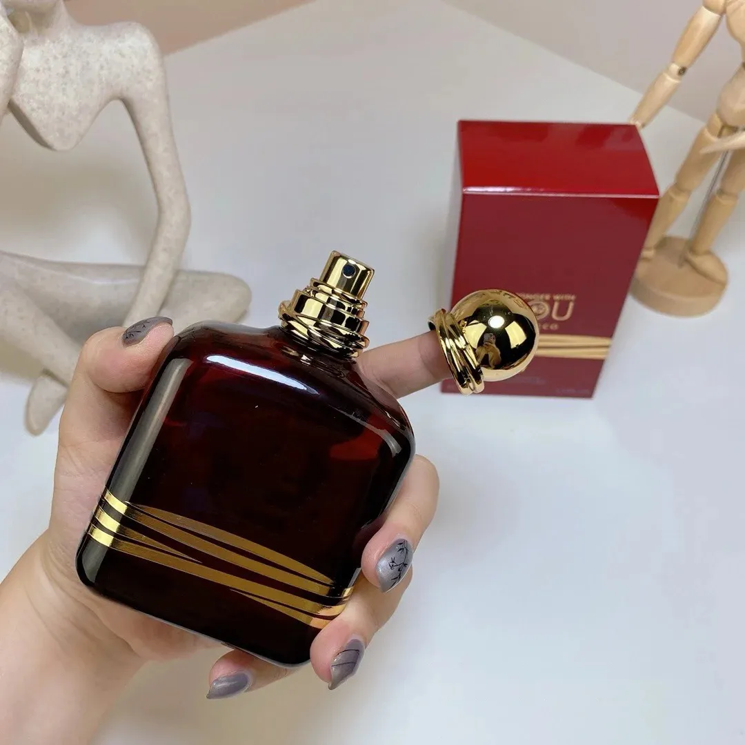 Perfume 100ml Men Fragrance Stronger With You Absolutely Intense Eau De Parfum Man Cologne Spray Body Mist Fast Ship High Quality