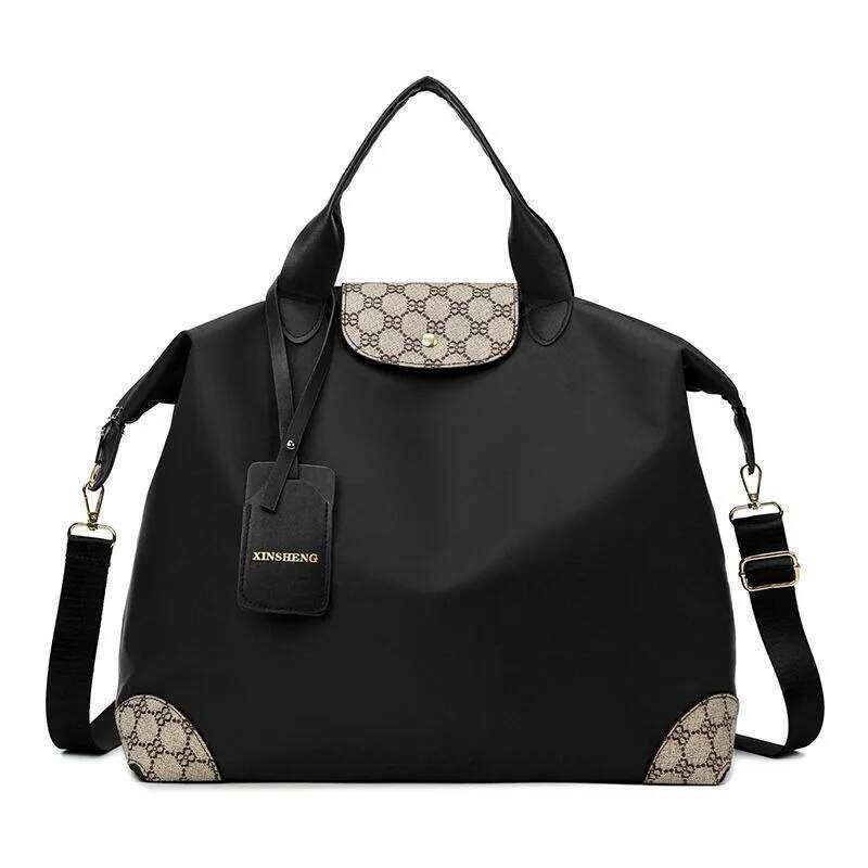 New Fitness Casual Fashion Portable Dance Large Bag Men and Women Folding Storage Swimming Business Travel Handbags Y260205