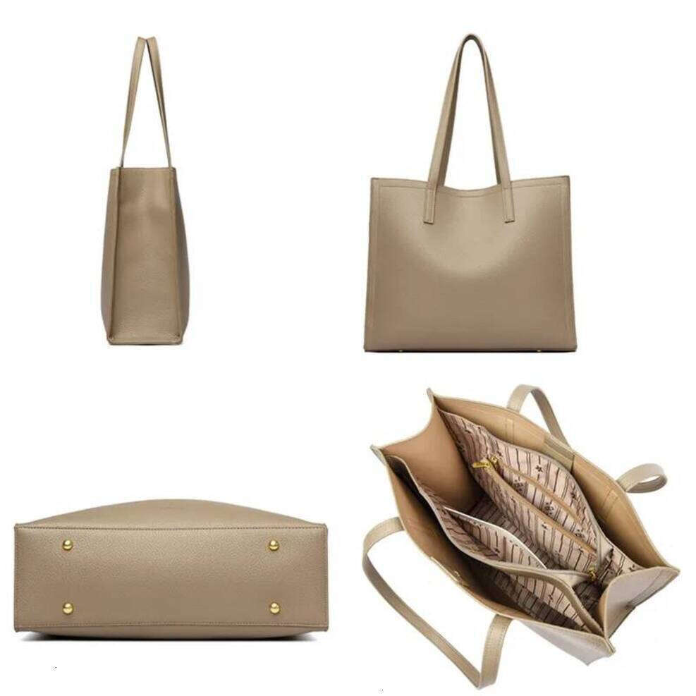 OLOEY Fashion Simple Women's Shoulder New Solid Color Luxury Brand Handbag Retro Large Capacity Pu Leather Handbag