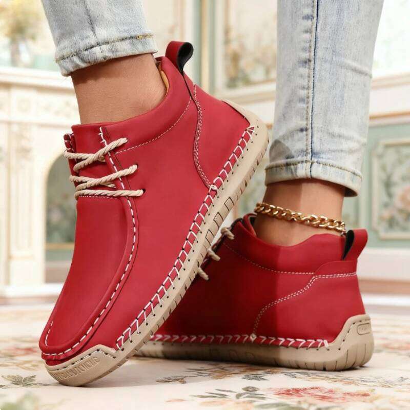 Women's Moccasins Comfortable Slip on Casual Flats Wear-resistant Lightweight Outdoor Loafers Womens Walking Shoes