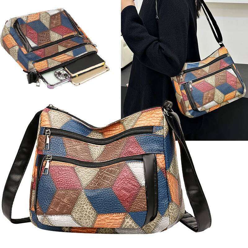 Multi-Functional Bag, Can Be Worn Diagonally or on One Shoulder, Suitable for Daily Use, Travel, Adjustable Shoulder Straps, and XJ260129