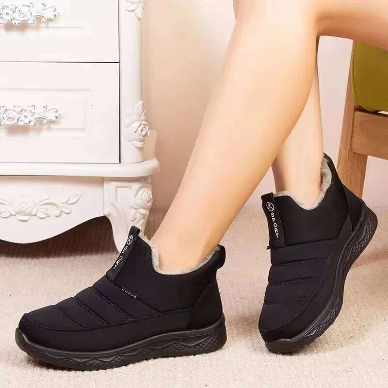 Discounted For Women Winter Snow Cold Resistant And Warm Shoes Outdoor Work Boots Free Delivery