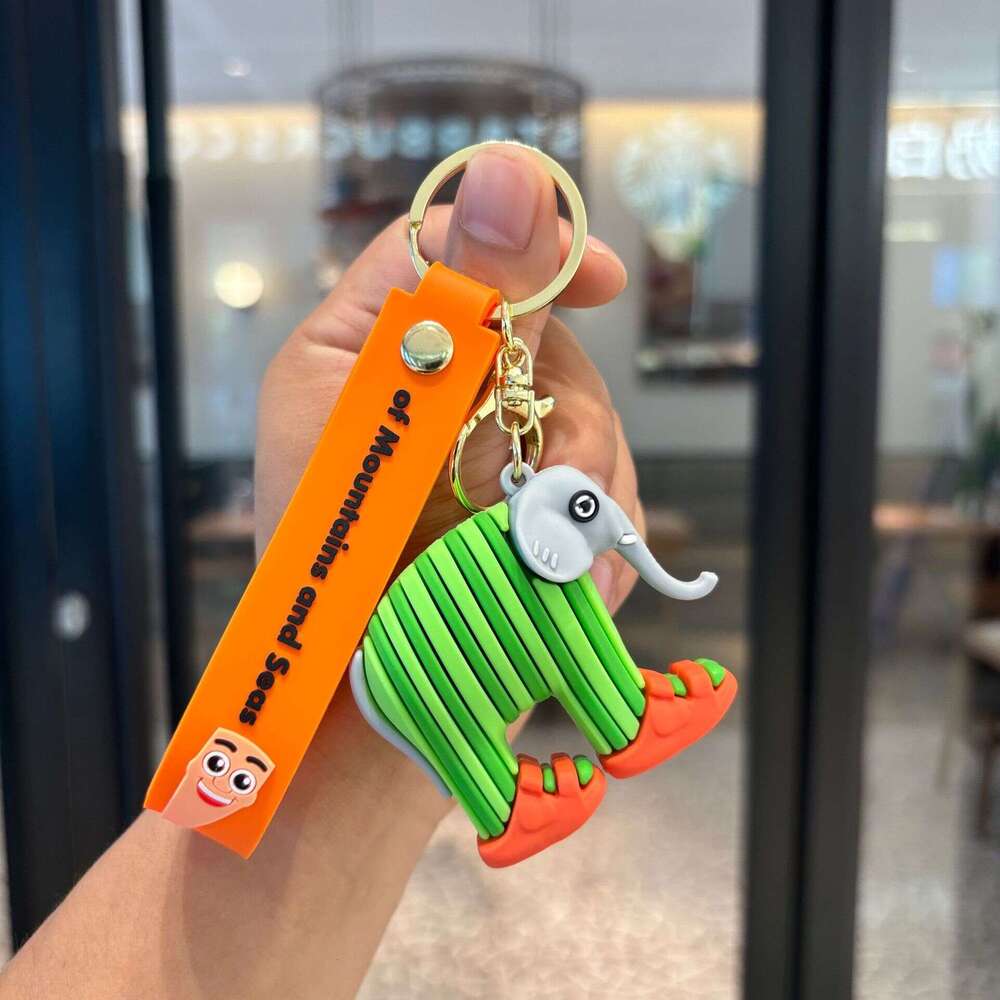 Moana Plush Toy Classic of Mountains and Seas Silicone Bag Pendant Car Keychain Claw Machine Gift