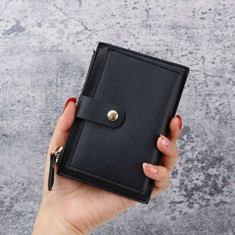 Wallet ins students 2024 new wallet female ultra-thin card one small change clutch bag Y260206