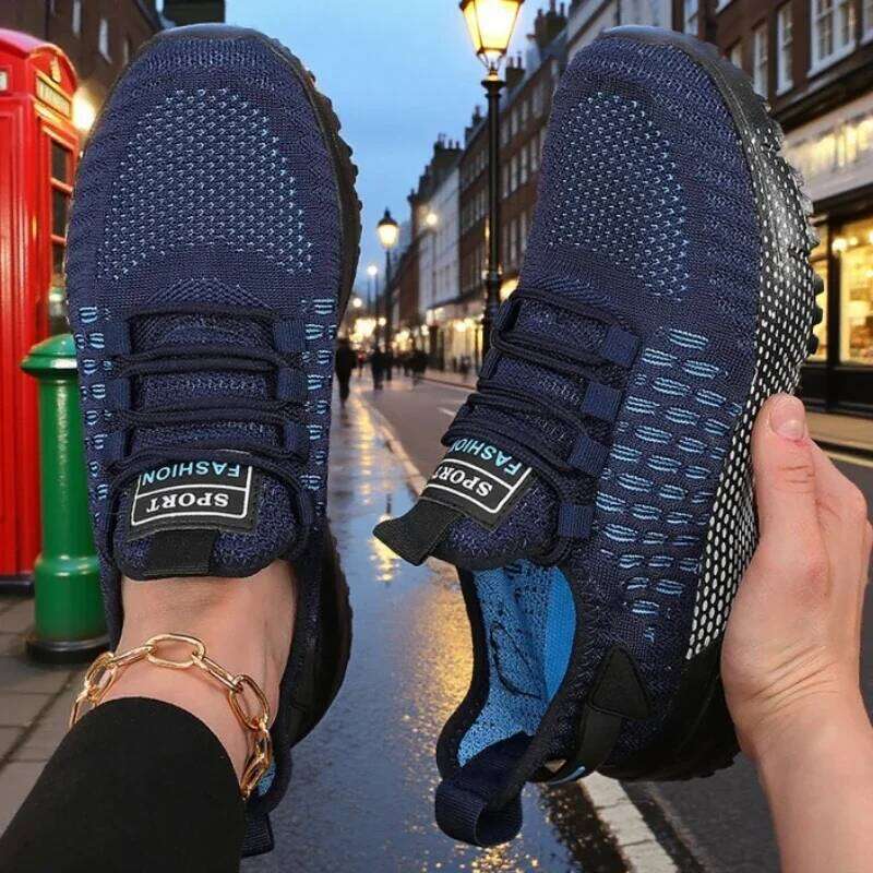 Running Breathable Trendy Anti Slip Outdoor Training 2025 Hot Selling Women's Sneakers Couple Tennis Shoes