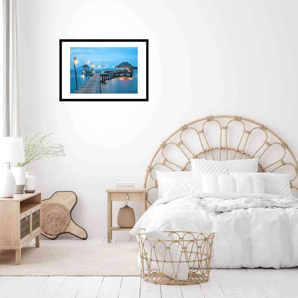 3 Pack Black Picture 22.375x34 with Mat for 20x30 Photos, Plexiglass Wall Hanging Poster Frame Set S260205