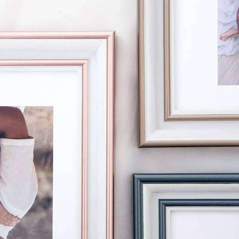 5-10 Inches Table High-level Light Luxury Desktop Photo Home Decoration Can Be Hung on The Wall Picture Frame S260205