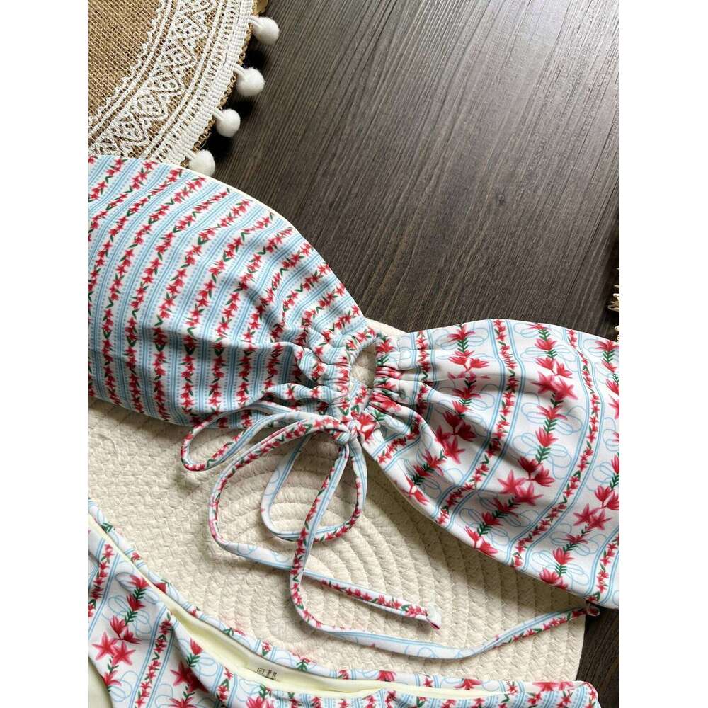 Bikinis Leopard Swimsuit Women Bandage Bath Wear Sexy Bathsuit Beachwear Swimwear Bathing Suit Biquine Brasileiro Z260206