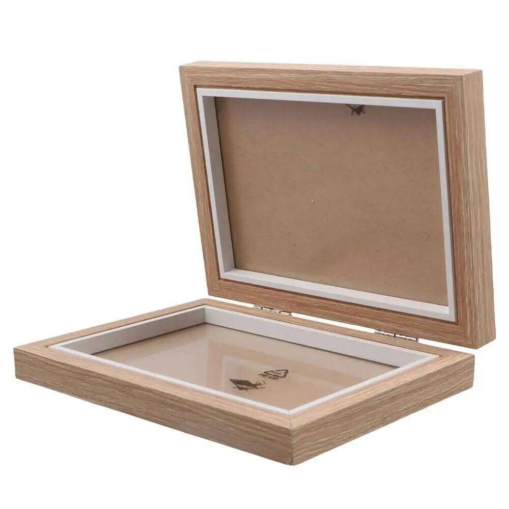 Creative Foldable Hinge Photo Frame Rectangular Double/Triple Desktop Album Set 2/3/4/5 Linked 6/7/8 Inches S260205