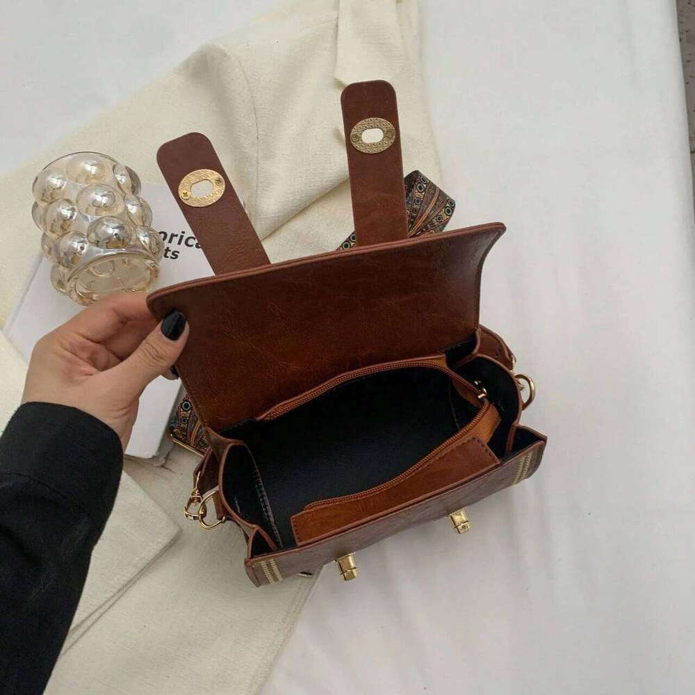 Retro Mini Cylinder Handbag Women, Crossbody For Daily Use Vintage Style Cylindrical Shoulder Women's Bag Y260205