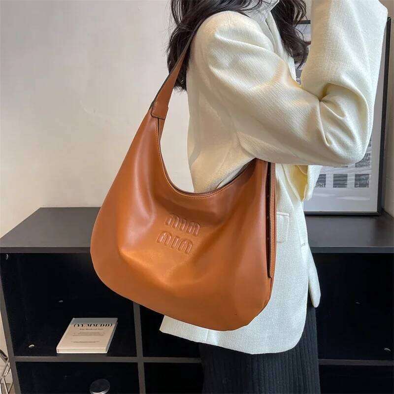 Elegant Women's Leather Shoulder Fashion Crossbody Bag Luxury Designer Classic Tote Handbag For Chic Ladies Y260205