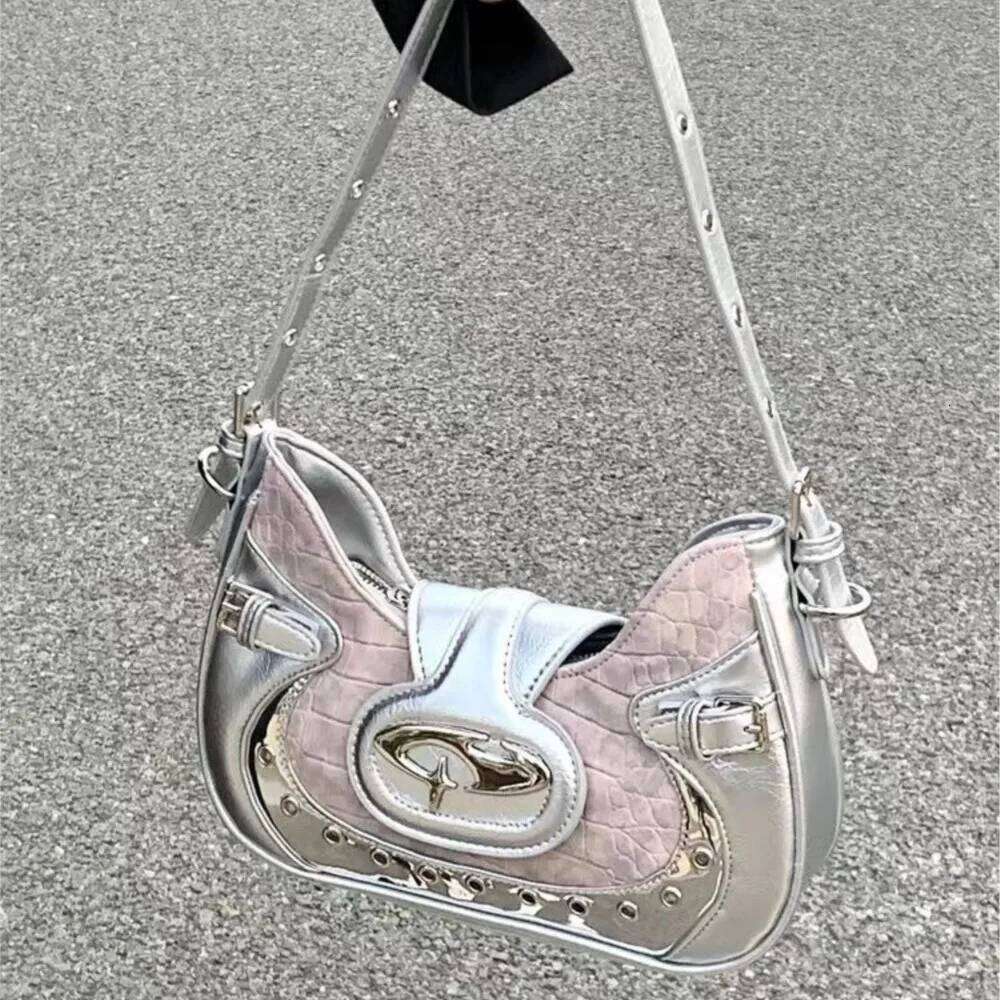 JIAERDI Hot Girls Y2k Handbag Women Vintage Moto Biker Leather Pink Shoulder Female Retro Casual Crossbody Bags Bolso Mujer Y260205