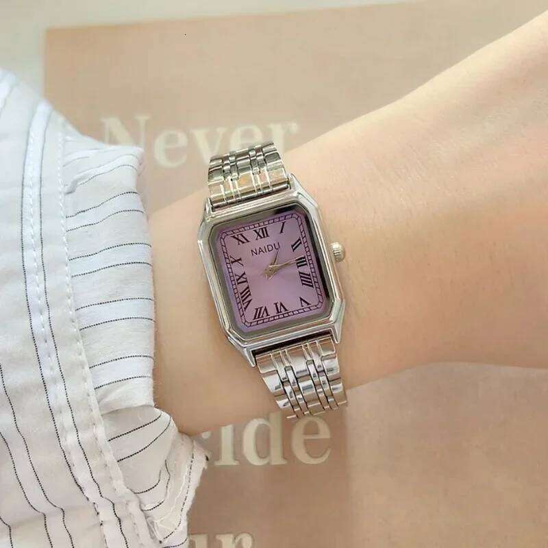 Luxury Famous Brand Stainless Steel Quartz Watch Fashion Female Student Leisure Wristwatch Relojes Para Mujer Dropshipping Z260206