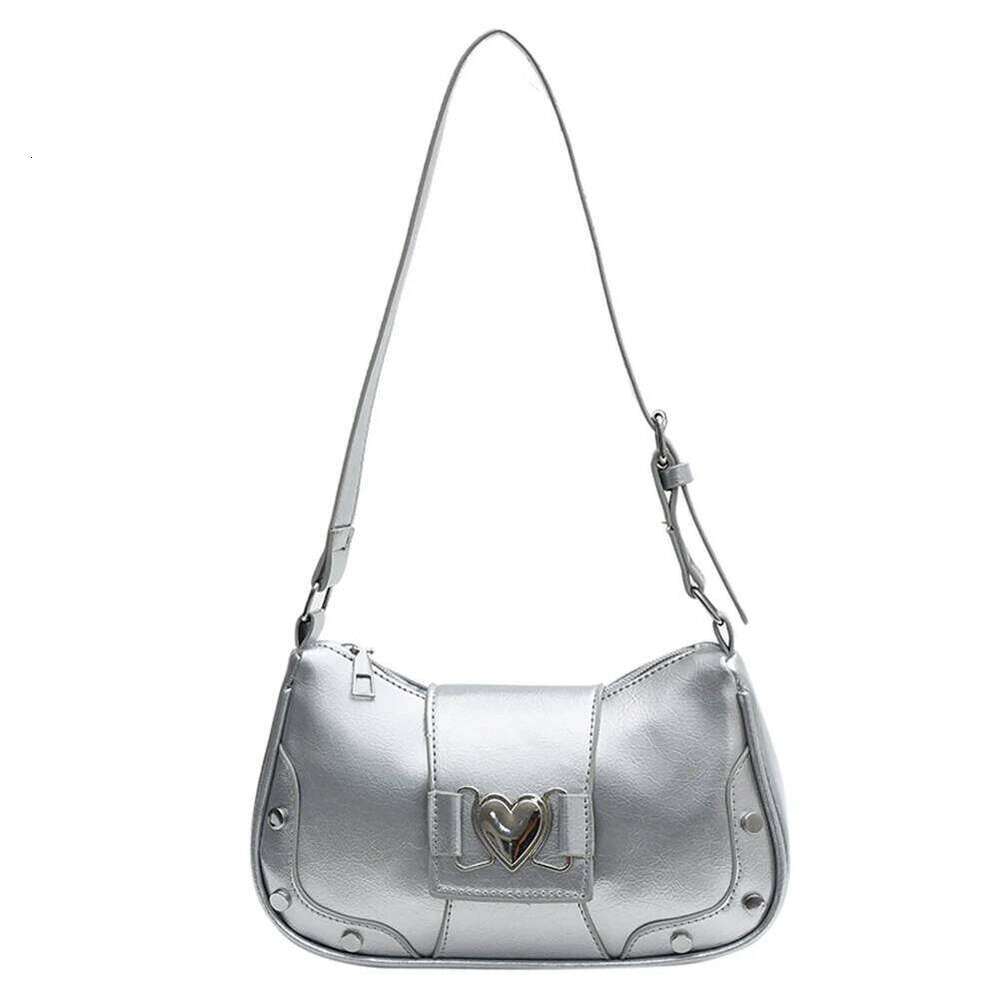 PU Leather Fashion Sling Waterproof Women Stylish Satchel Bags Large Capacity Y2K Adjustable Strap Messenger Bag Y260205