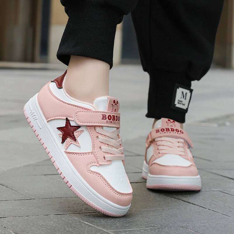 2025 New Luxury Kids Sports Classic Design Fashion Children Sneaker School Casual Boy Shoes 4 To 12 Years 26Y0206