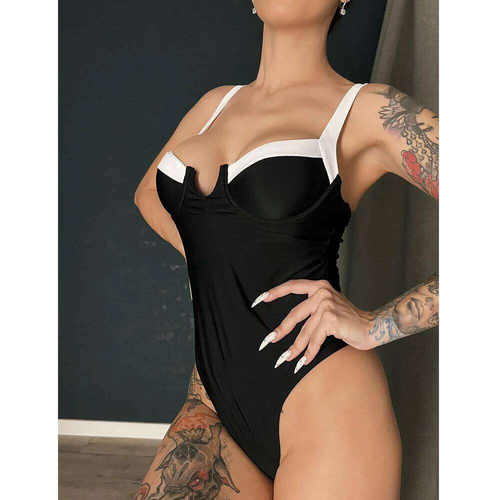 CPUTAN 2025 Bikini Set Push Up Swimsuit Vintage Print High Cut Thong Biquini Swimwear Bathing Suit For Girls Summer Beachwear Z260206