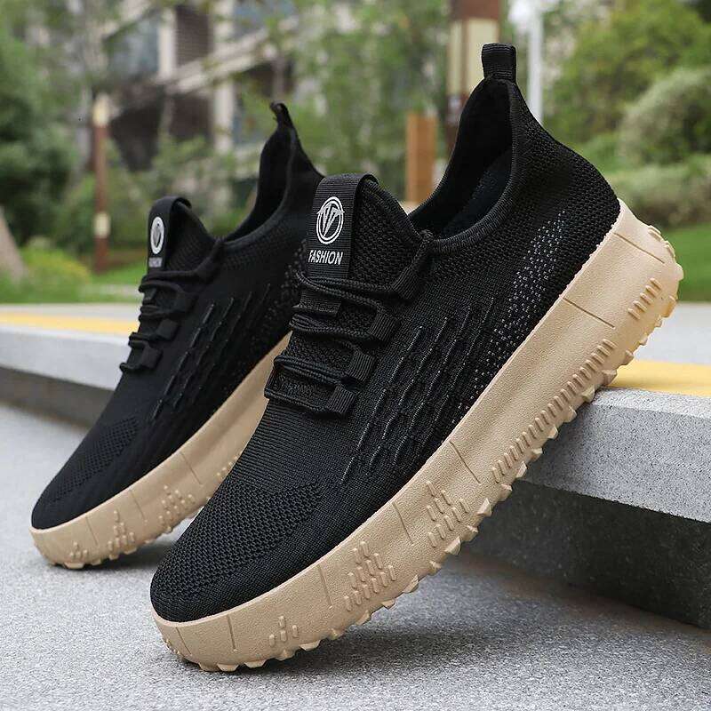 New men's running breathable lightweight walking soft and casual sports sale shoes with free shipping