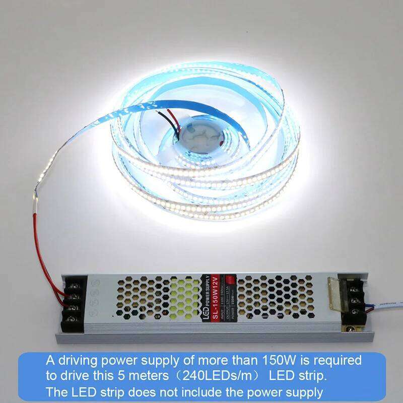 240LEDs/m LED 2835 DC12V 24V Home Light Strip 5M 1200LEDs High light Red Green Blue Flexible And Cuttable Soft Lamp Bar Z260206