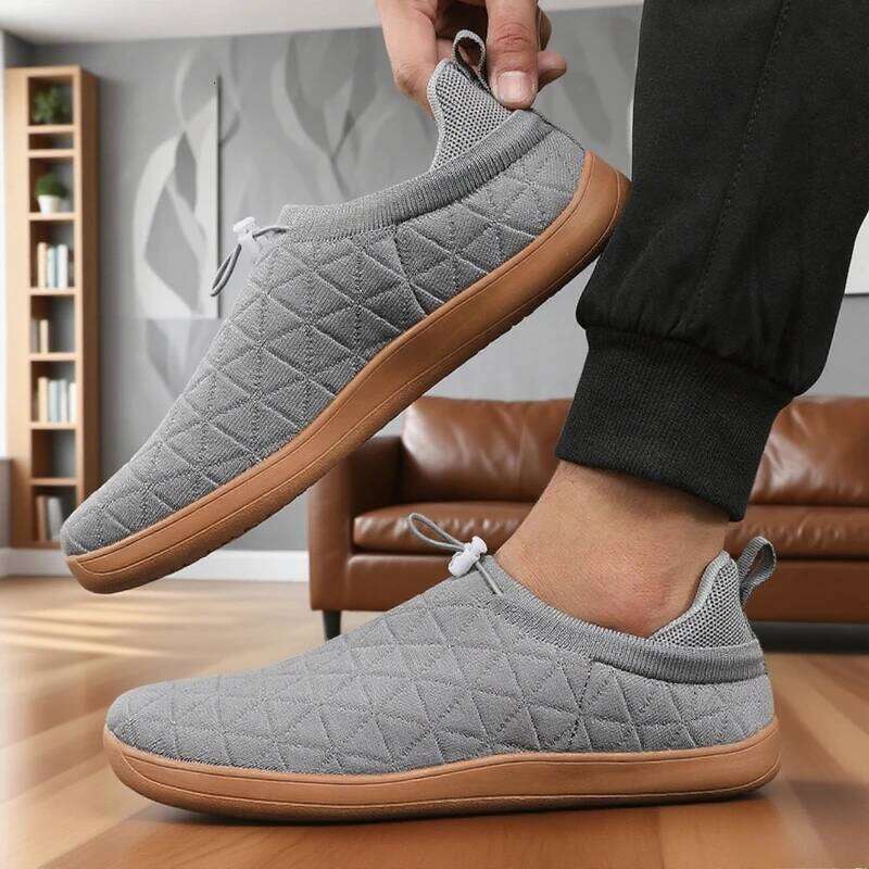 Wide Barefoot for Mens Breathable Knitted Mesh Walking Sneakers Outdoor Running Zero Drop Casual Sneaker Minimalist Shoes