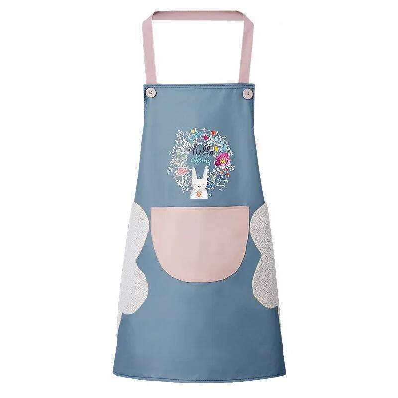 Waterproof and Oil-proof Female Fashion New Household Kitchen Supplies Tik Tok Drainage Gift Apron S260205