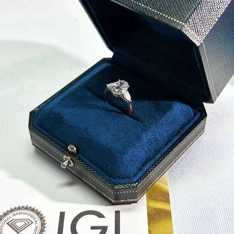 Madonna Ring GIA Certified 3Ct 5Ct Lab Grown Diamond Jewelry