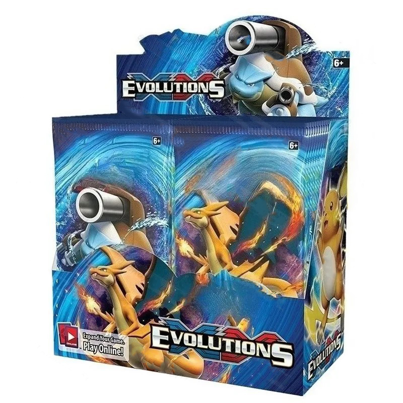 Card Games 360 Pcs/Box Cards Tcg Xy Booster Display Box 36 Packs Game Kids Collection Toys Gift Paper Drop Delivery Gifts Puz Dhfzo