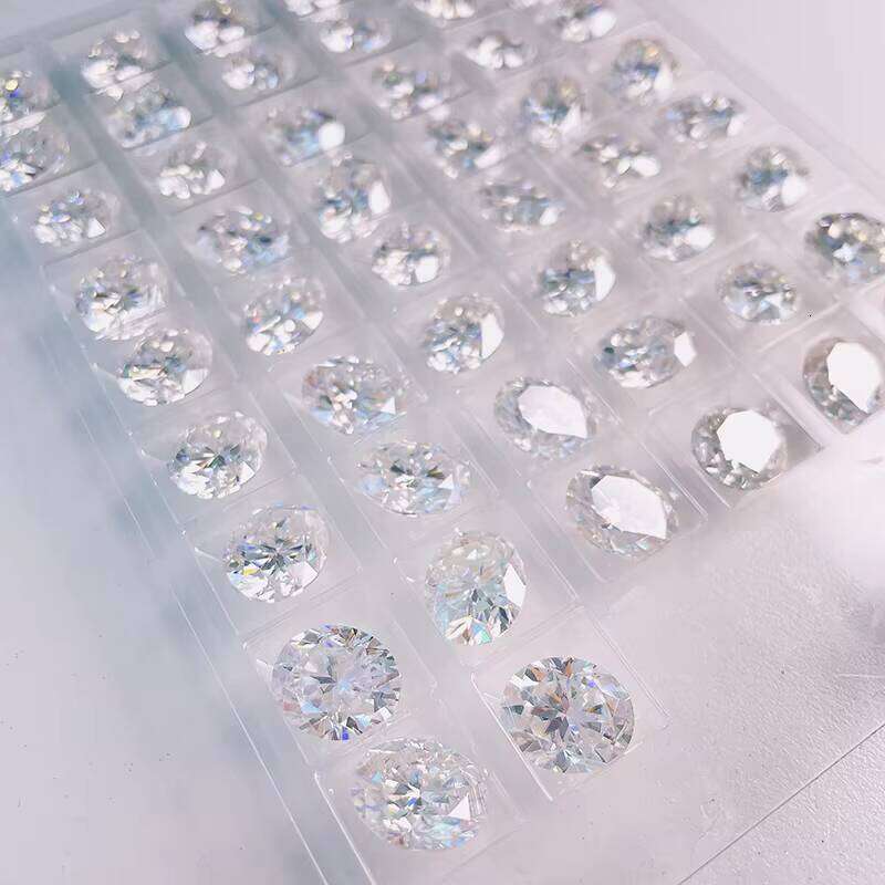 Wholesale High Quality Oval Cut Loose Moissanite Stone D Color Vvs1 Clarity