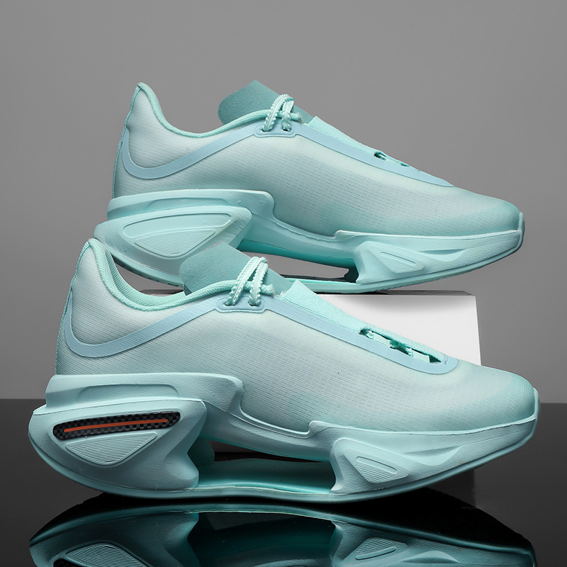 Dajueying 3.0 High for Men Trendy Support Stable Elastic Speed Cushioning Couple Morning Running Sports Shoes