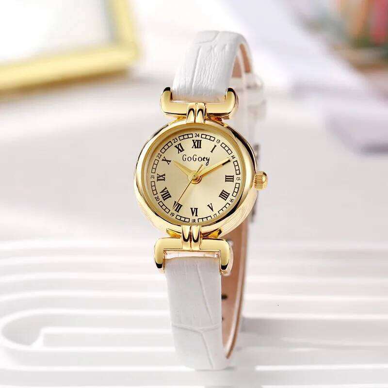 Ladies watch, fashionable small retro belt high value quartz watch Z260206