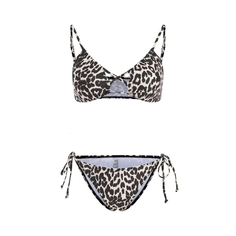 Women's Swimsuit 2025 New Leopard Two Piece Bikini Swimwear Thong Bikinis Set For Women Sexy Bathing Suits Triangle Swimsuits Z260206