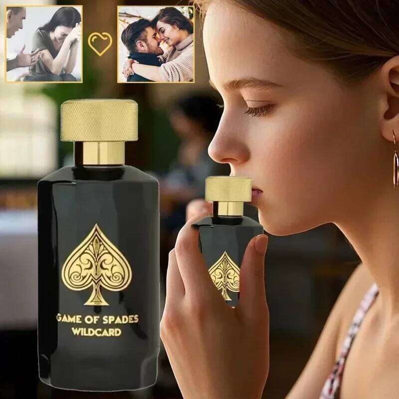 Lasting Floral Pheromones 100ml Jo Milano Paris Game of Spades Wildcard Eau De Parfum Spray for Unisex Original Perfume Cologne H260206