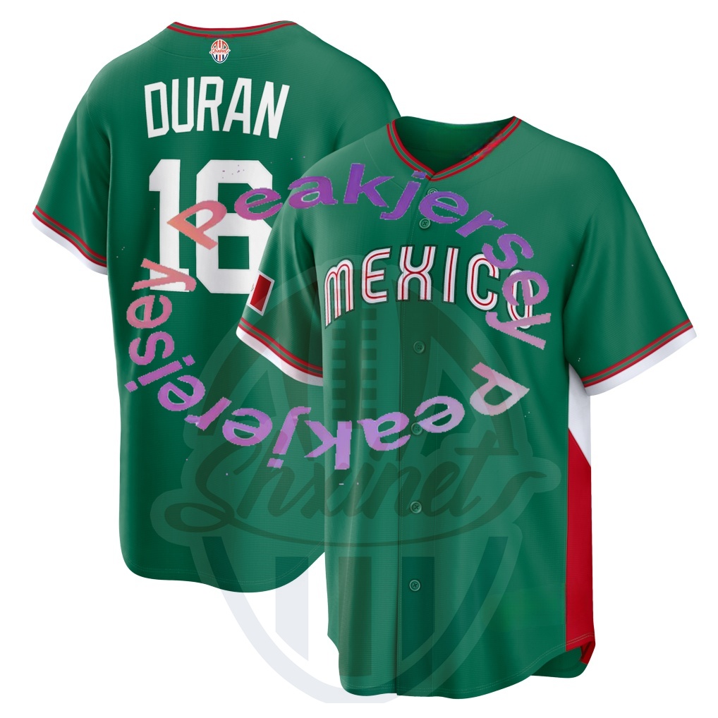 56 Randy Arozarena Mexico 2026 Jersey World Baseball 16 Jarren Duran Luis Urias Taijuan Walker Alejandro Kirk Patrick Sandoval Alec Thomas
