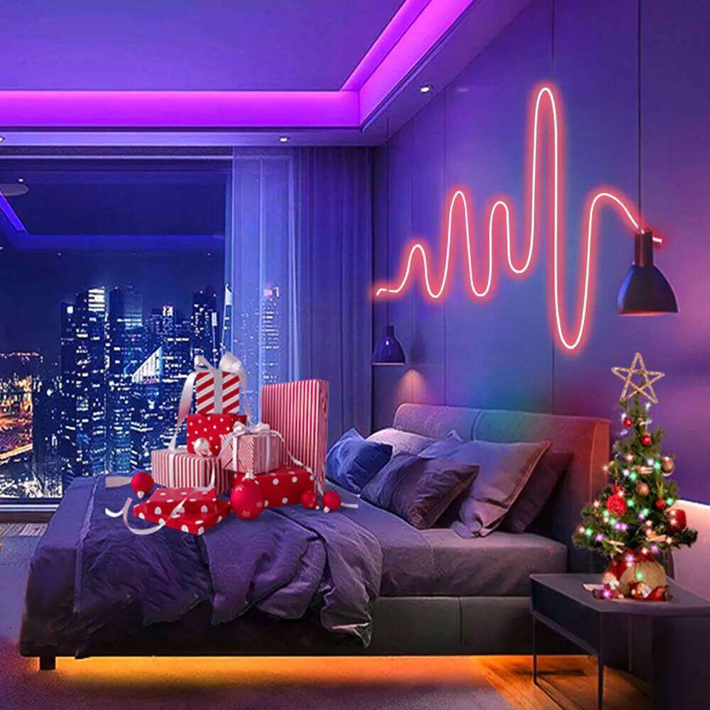 Neon LED Lights USB 5V Strip IP65 Waterproof Control Led Flexible Diode Decoration For Home Living Room Decor Lighting Z260206
