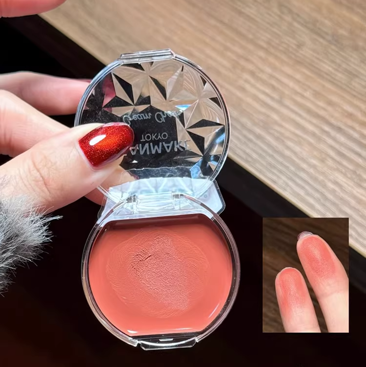 Powder Blusher Cream Dream Rouge Cream Natural Lasting Moisturizing Monochrome Lip Cheek Dual-use High Quality Fast Delivery