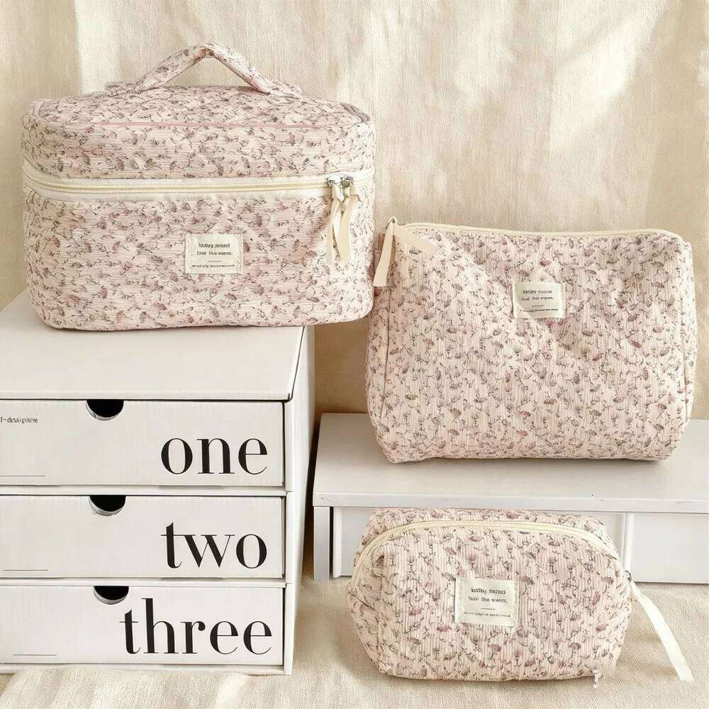 Organizers for Cosmetics Women's Necessaire Hand Ladies Cosmetic Pouch Clutch Bag Makeup Organiser Y260206