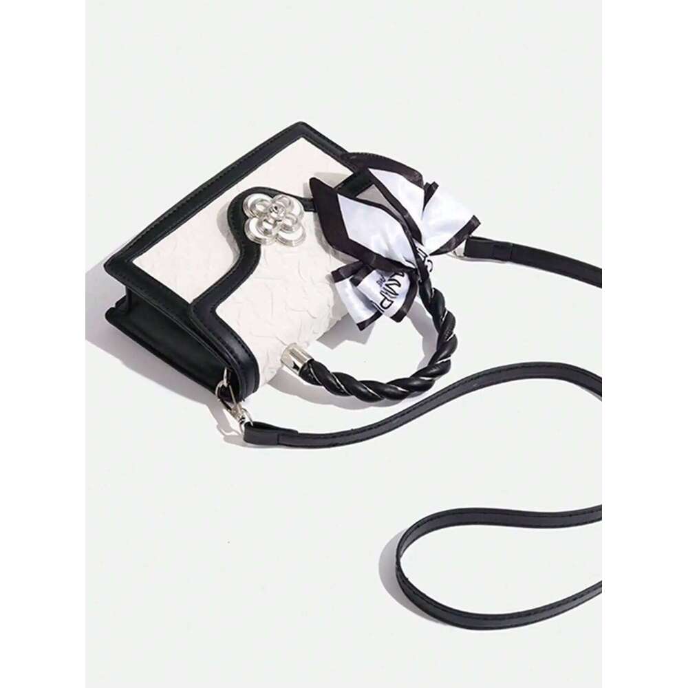 Retro Square Mini Unique Design Multi-Match Crossbody Bag Women Casual Tote Handbag For Commuting Y260205