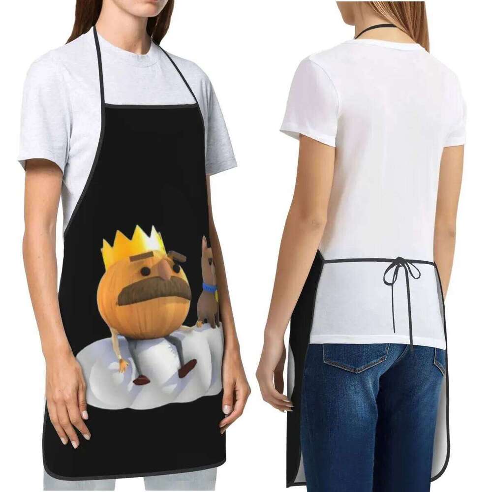 Overcooked Dish Aprons Chef Cooking Cuisine Tablier Sleeveless Bib Kitchen Cleaning Pinafore for Women Men Gardening S260205
