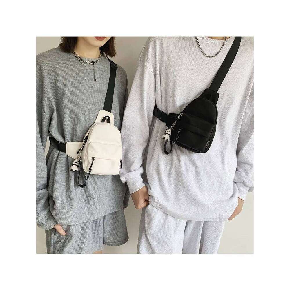 New waterproof crossbody versatile solid color single-shoulder bag, Korean style XJ260129