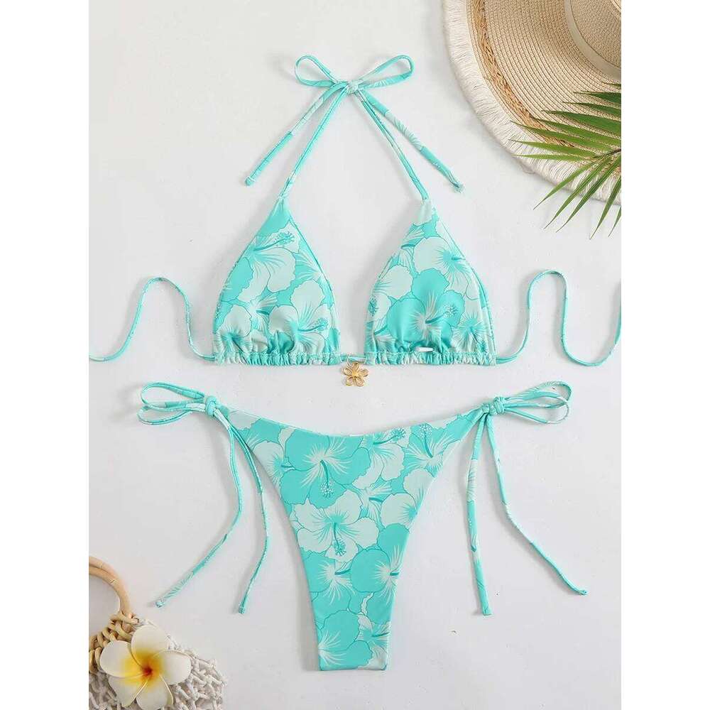 Sexy Micro Bikini Women's Swimsuit 2025 Trend Female Swimwear Two-piece Thong Bikinis Sets Beach Wear Swimming for Bathing Suit Z260206