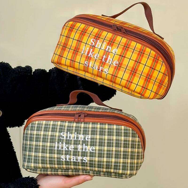 Large Capacity bag Women's Cosmetic pouch Travel Toiletry Storage Portable Wash Clutch Bag Female Makeup organizer Y260206