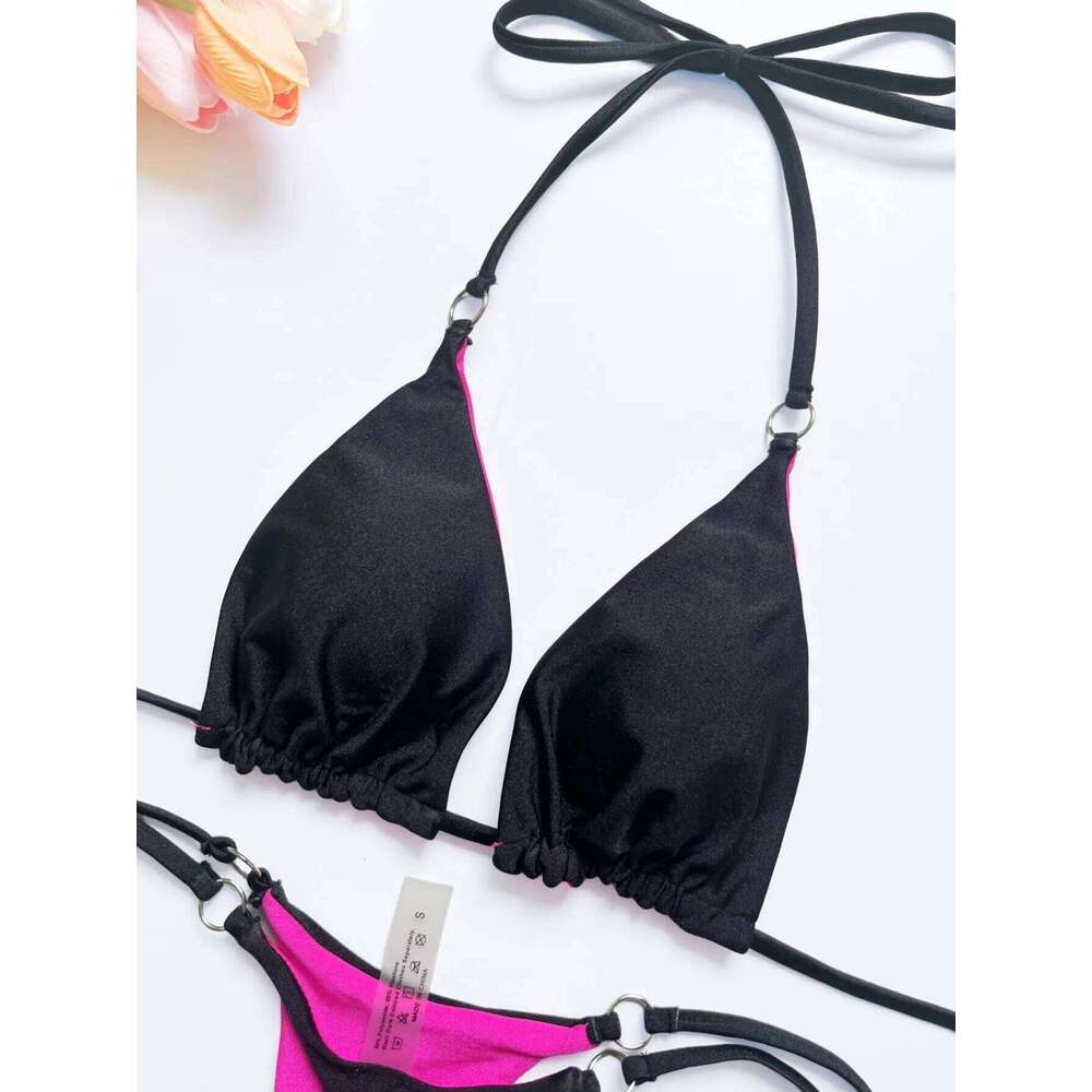 RUOTONSEPT 2024 New Sexy SolidBandage Bikini Set Women's Swimsuit Two-piece Triangle Swimwear Bathing Suit Brazilian Biquinis Z260206