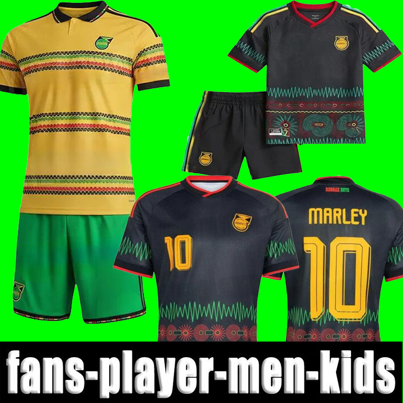 2026 Jamaica soccer jerseys 26 27 Marley national team football shirt Bailey ANTONIO Nicholson MORRISON home away MEN kids kit maillots de foot camesitas de futol Bob