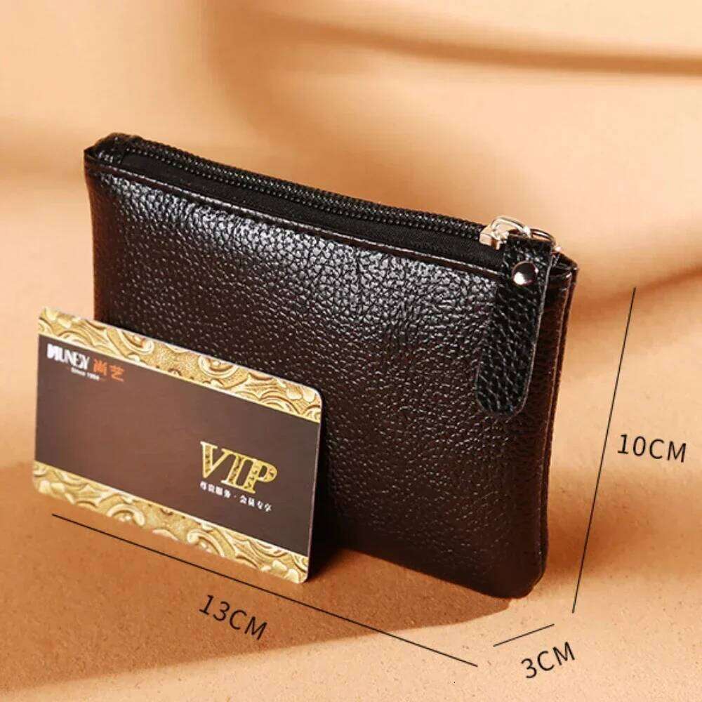 New Mini Wallet Luxury Brand Designer Women Coin Purse Red Black Female PU Leather Small Hand Bag Cash Pouch Card Holder Y260206