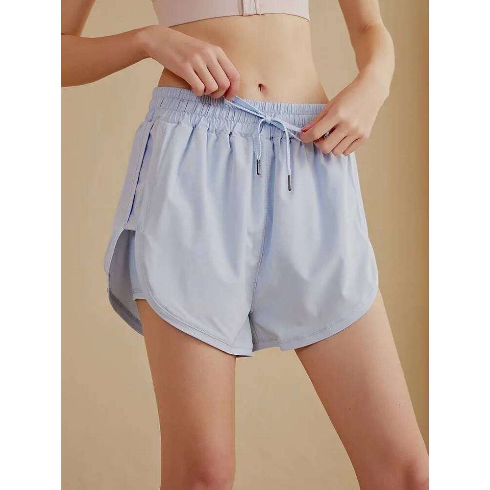 Women's Sports Shorts High Waist Short Pants Fake Two Pieces Yoga Leggings Outdoor running Quick Dry summer exercise shorts XJ260206
