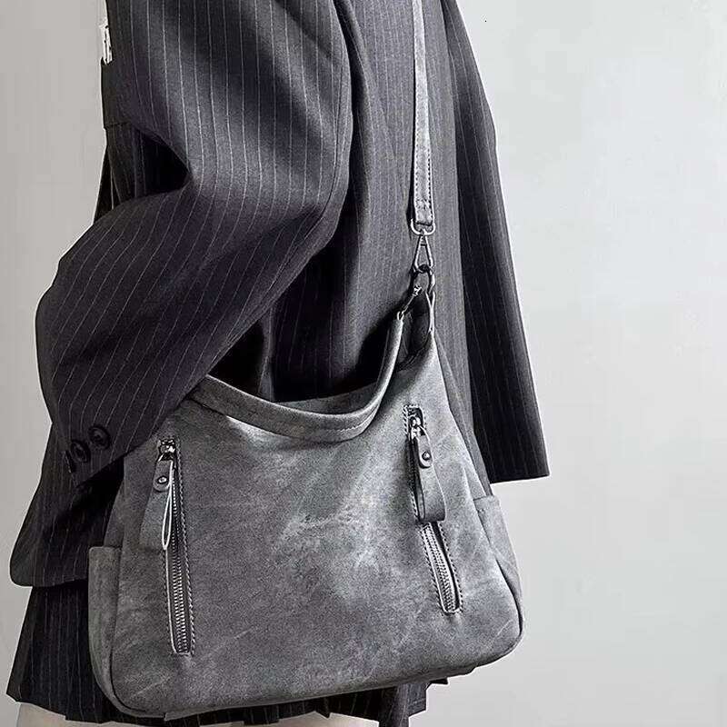 New Women's Body Cross Retro Commuter Tote Bag Large Capacity Portable Women Handbags Designer Bags Luxury Y260205