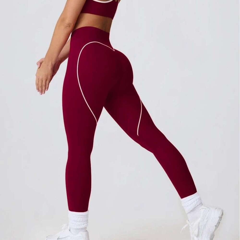 Sports Yoga Suit for Women Pilates Professional Gym Morning Running Fitness Underwear High Waist Hip-Lifting Long Pants