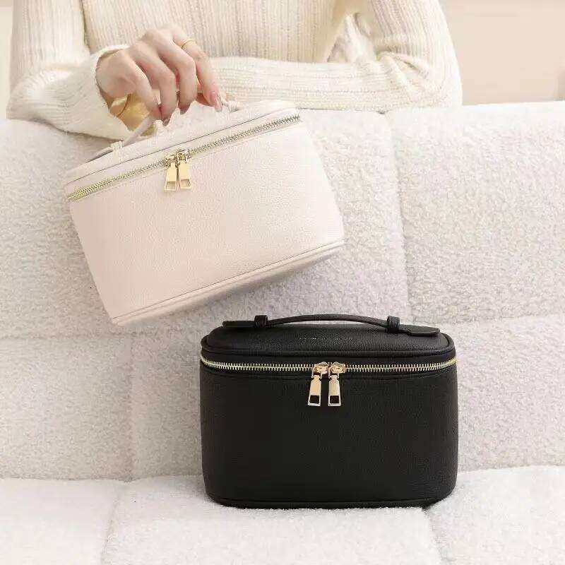 Makeup 2024 New Women's Portable Instagram Handheld Travel Small Cosmetics Toiletries Storage Bag Y260206