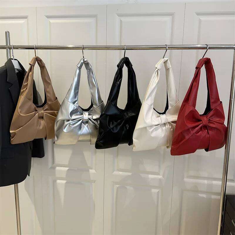 Fashionable Bow Crossbody for Women Shoulder Bags Simple Underarm Purse and Handbags Designer Bag Bolsos De Mujer Sac Y260205