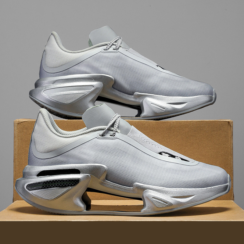 Dajueying 3.0 High for Men Trendy Support Stable Elastic Speed Cushioning Couple Morning Running Sports Shoes